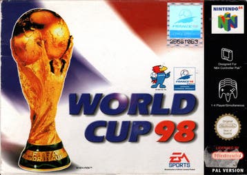 N64 World Cup 98 (In doos), Spelcomputers en Games, Verzenden, Zo goed als nieuw