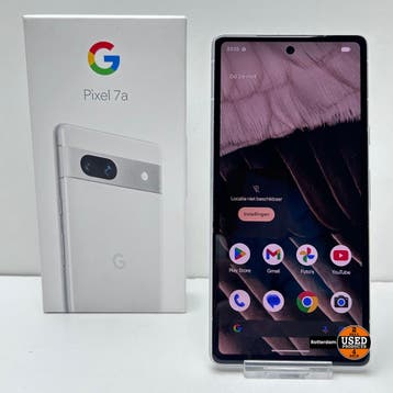 Google Pixel 7A Wit 128GB, Verzenden, Gebruikt
