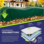 Afdekzeil - Scheurbestendig en Waterbestendig Zeil - 4x6 m -, Verzenden, Zo goed als nieuw