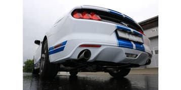 FOX Ford Mustang Coupe & Cabrio - 6/8 cilinder einddemper re, Verzenden, Nieuw