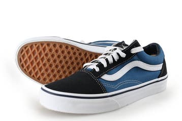 Vans Sneakers Jongens in maat 38 Blauw, Jongen of Meisje, Schoenen, Zo goed als nieuw, Vans
