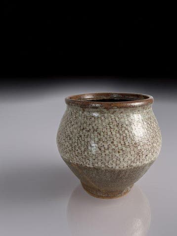 Vaas - Vintage touwinleg waterkanTatsuzo Shimaoka