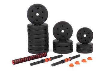 Dumbbell Set 40kg | Verstelbaar | Premium | OP=OP, Ophalen of Verzenden, Nieuw, Borst, Halterset