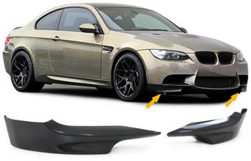 Carbon Front Flaps Spoiler BMW 3  E92/E93 Serie, Auto-onderdelen, Ophalen of Verzenden, Nieuw