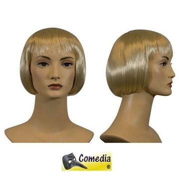 Theaterpruik bobline blond, Verzenden, Nieuw, Feestartikel