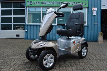 Kymco New Maxer 19 kmh Scootmobiel | 67km bereik | Champagne, Kymco, Nieuw, Ophalen of Verzenden, 16 km/u of meer
