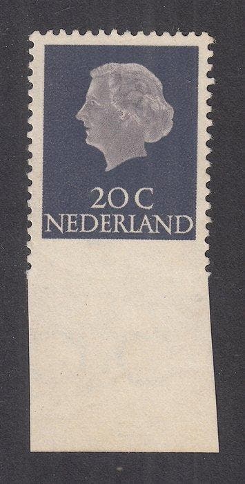 Nederland 1953 - Koningin Juliana En Profil, met zeldzame, Gestempeld