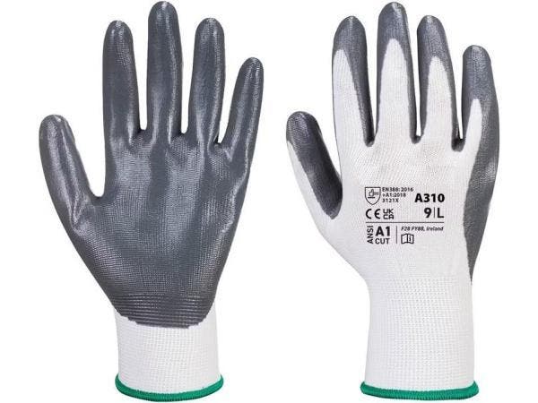 Veiling - 72x Paar werkhandschoenen Maat 8, White, Tuin en Terras, Werkkleding