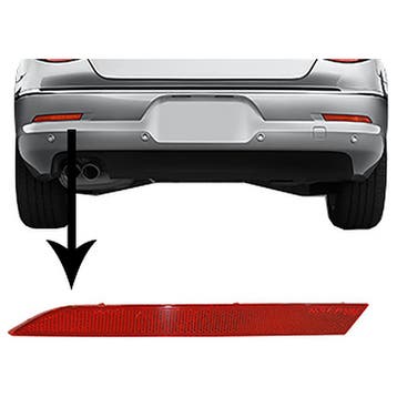 Volkswagen Passat CC 2008-2012 Reflector Links (Verlichting), Verzenden, Nieuw