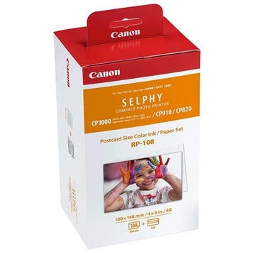 Canon RP-108 inktcartridge + postcard size papier, Verzenden, Nieuw, Cartridge, Canon