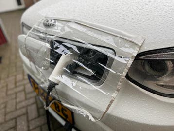 Elektrisch voertuig beschermhoes oplaadkabel, met witte b..., Verzenden, Nieuw, Universele onderdelen