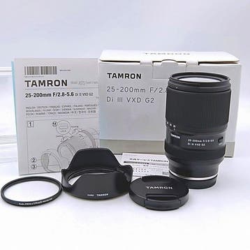 Tamron 25-200mm F2.8-5.6 Di III VXD G2 E-mount, in box, with, Nieuw