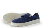 Manfield Loafers in maat 43 Blauw, Loafers, Manfield, Zo goed als nieuw, Verzenden