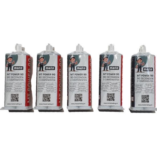 MT90 5 tubes 2 componentenlijm 90 seconden, Doe-het-zelf en Verbouw, Overige Doe-het-zelf en Verbouw, Verzenden