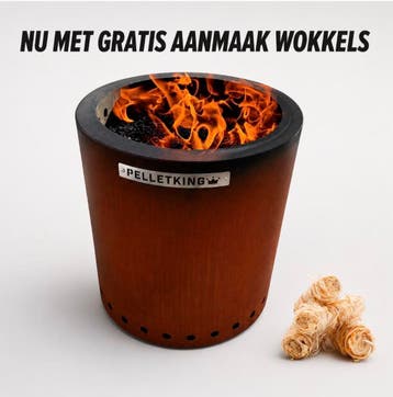 Rookloze Vuurkorf Ø 45 cm zonder rook 3 jaar garantie, Verzenden, Nieuw, Vloer, Waterbestendig