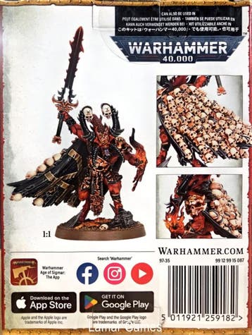 Blades of Khorne Skulltaker (Warhammer nieuw), Hobby en Vrije tijd, Wargaming, Ophalen of Verzenden, Nieuw