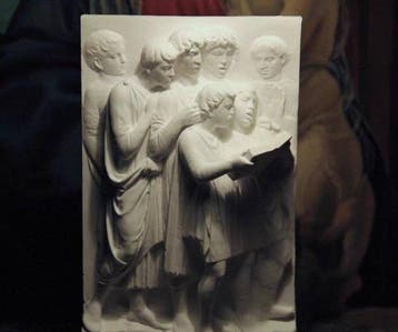 Figuur - Choirboys relief - Gips
