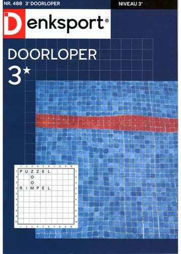 Denksport Doorloper - 3* 488 2025, Verzenden, Nieuw, Sport en Vrije tijd