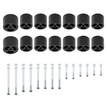 50mm Body Lift Kit Blocks Bolts voor Nissan Navara D22 Dual, Verzenden, Nieuw, Nissan