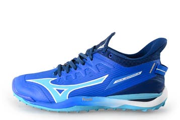 Mizuno Sportschoenen in maat 42½ Blauw, Kleding | Heren, Schoenen, Mizuno, Sportschoenen, Zo goed als nieuw, Verzenden