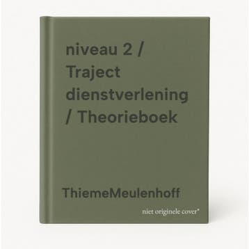 niveau 2 / Traject dienstverlening / Theorieboek, Boeken, Verzenden, Zo goed als nieuw, ThiemeMeulenhoff
