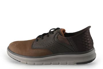 Skechers Instappers in maat 41 Bruin, Kleding | Heren, Bruin, Verzenden, Overige typen, Zo goed als nieuw