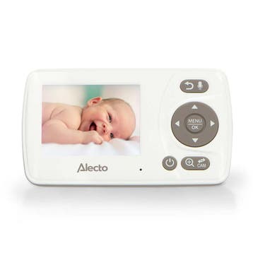 Alecto Video babyfoon met 2,4 inch kleurenscherm, Ophalen of Verzenden, Nieuw, Camera