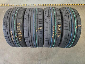 275/35/21 245/40/21 MINERVA ZOMERBANDEN 6,5/7MM PROFIEL 4X, Ophalen, Gebruikt, 275 mm, 21 inch