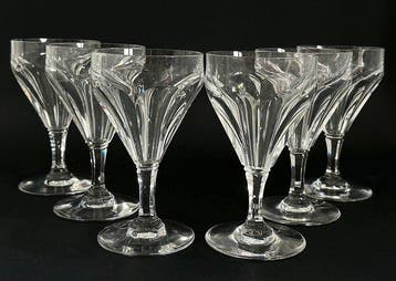 Set 6 Bicchieri in Cristallo Baccarat - Modello Duchesse de