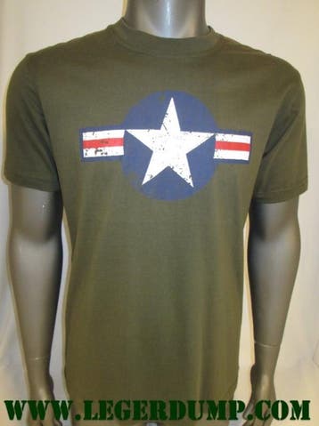 T-shirt groen Army WW-II Fostex (T-shirts, Kleding), Ophalen of Verzenden, Nieuw