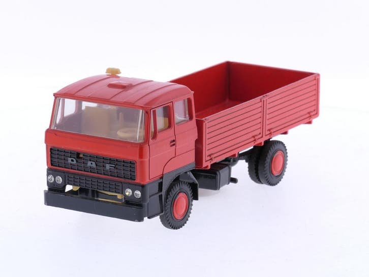 Schaal 1:50 Lion Car Nr.58 Daf 2800 enkelassige Bakwagen..., Hobby en Vrije tijd, Modelauto's | 1:50, Gebruikt, Ophalen of Verzenden