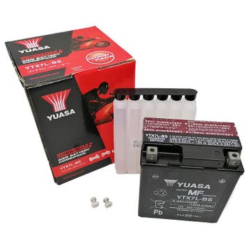 Accu YTX7L-BS 12v-6Ah (incl. zuurpakket) - Yuasa, Ophalen of Verzenden, Nieuw