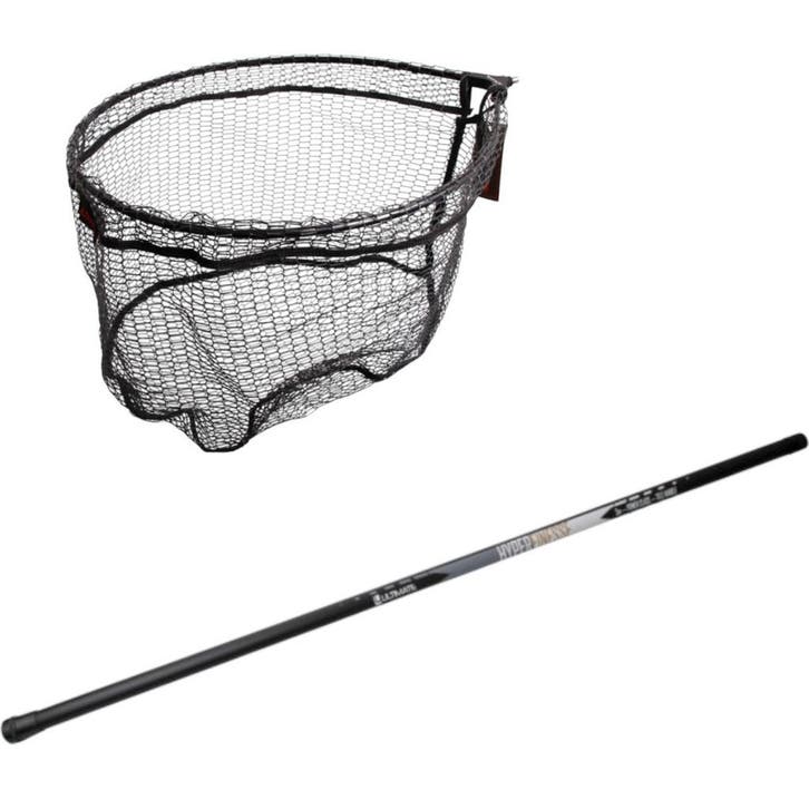 Ultimate Hyper Finesse Handle 2,00m Tele + Ultimate Coarse, Watersport en Boten, Hengelsport | Algemeen, Net of Fuik, Nieuw, Verzenden