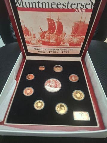 Nederland. 2006 Muntmeesterset, inclusief witte omdoos