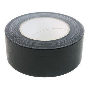 Duct-Tape Zwart 50mm x 50mtr, Doe-het-zelf en Verbouw, Verf, Beits en Lak, Ophalen of Verzenden, Nieuw