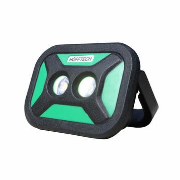 Hofftech Krachtige oplaadbare bouwlamp - 10W - IPX5 - met..., Tuin en Terras, Ophalen of Verzenden, Nieuw