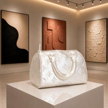 Andy Pop (XX-XXI) - Couture Bag — White Champagne Edition