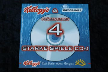 Kelloggs 4 Starke Spiel CDs PC Game, Verzenden, Nieuw