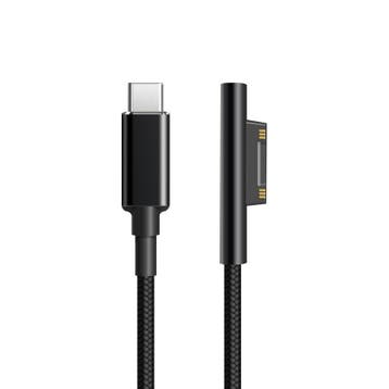 USB-C (Male) naar Surface PD (Male) Magnetische stroom kabel, Verzenden, Nieuw