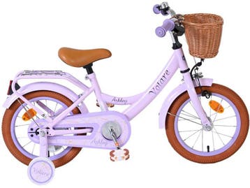 Volare Ashley - Kinderfiets - 14 inch - Lila, Verzenden, Zo goed als nieuw, Volare
