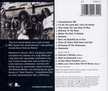cd - blue oyster cult - BLUE OYSTER CULT (nieuw), Verzenden, Zo goed als nieuw