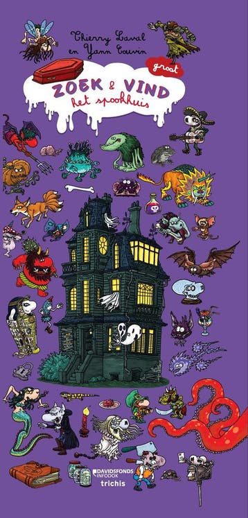 Boek: Zoek &amp; vind - Het spookhuis - (als nieuw), Verzenden, Zo goed als nieuw