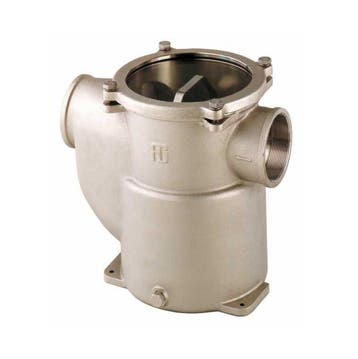 Wierpot Zij - Zij aansluiting Brons Vernikkeld-3/4 inch, Ophalen of Verzenden, Nieuw
