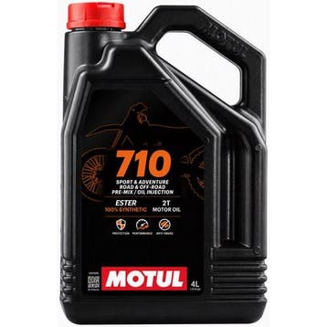Motul 710 2T Motor Oil - 4L, Verzenden, Nieuw
