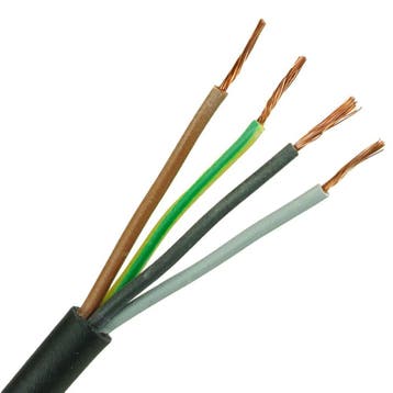 Flexibele H05VV-F Kabel | 4 x 1,5mm2 aders | VMVL, Doe-het-zelf en Verbouw, Elektra en Kabels, Ophalen of Verzenden, Nieuw, Kabel of Snoer