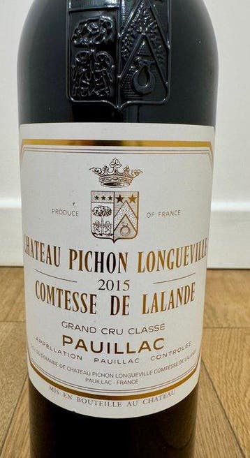 2015 Chateau Pichon Longueville Comtesse de Lalande -, Nieuw