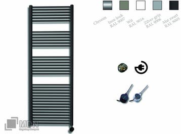 Retour artikel | Sanicare elektrische design radiator mat zw, Verzenden, Nieuw