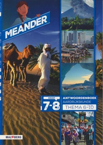 Meander versie 2 Antwoordboek thema 6-10 groep 7 en 8, Verzenden, Nieuw