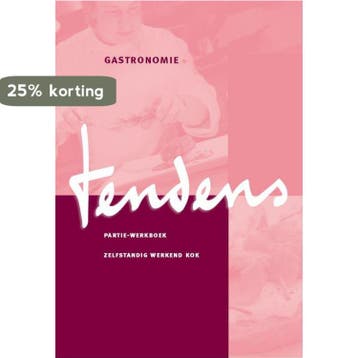 Zelfstandig werkend kok / Partie-werkboek / Tendens, Boeken, Verzenden, Zo goed als nieuw, Danielle Bennenk