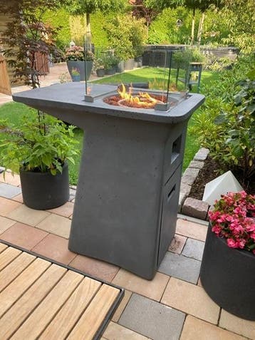 Sunred Butuan design fire table/vuurtafel op gas, Ophalen of Verzenden, Nieuw